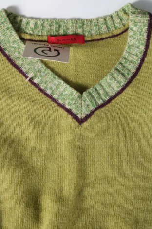 Мъжки пуловер Sand, Размер L, Цвят Зелен, Цена 68,00 лв.