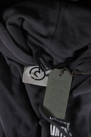 Ανδρικό φούτερ AllSaints, Μέγεθος XS, Χρώμα Γκρί, Τιμή 42,53 €