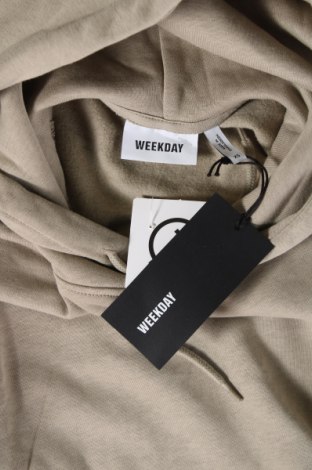 Ανδρικό φούτερ Weekday, Μέγεθος XS, Χρώμα  Μπέζ, Τιμή 9,11 €