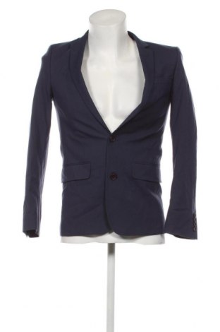 Ανδρικό σακάκι ASOS, Μέγεθος S, Χρώμα Μπλέ, Τιμή 5,98 €