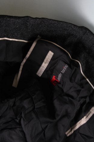 Мъжко сако Atelier Torino, Размер M, Цвят Черен, Цена 6,48 лв.