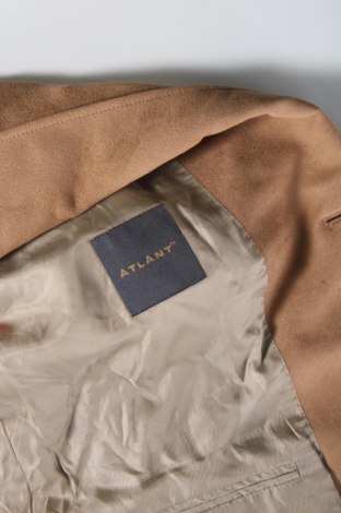 Ανδρικό σακάκι Atlant, Μέγεθος L, Χρώμα  Μπέζ, Τιμή 5,17 €