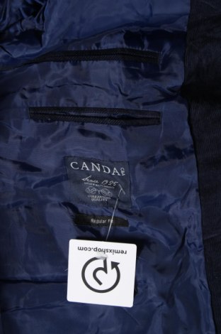 Ανδρικό σακάκι Canda, Μέγεθος L, Χρώμα Μπλέ, Τιμή 3,54 €