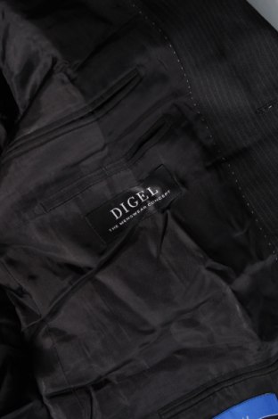 Ανδρικό σακάκι Digel, Μέγεθος M, Χρώμα Μαύρο, Τιμή 4,26 €