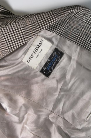 Ανδρικό σακάκι Dressmann, Μέγεθος L, Χρώμα Πολύχρωμο, Τιμή 6,12 €