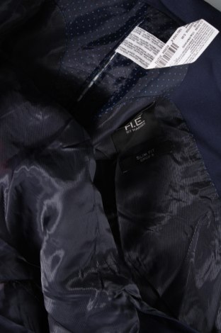 Ανδρικό σακάκι H.E. By Mango, Μέγεθος L, Χρώμα Μπλέ, Τιμή 70,10 €