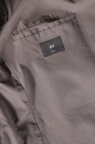 Мъжко сако H&M, Размер L, Цвят Сив, Цена 7,92 лв.