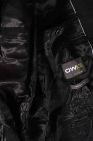 Мъжко сако OWK, Размер L, Цвят Черен, Цена 6,60 лв.