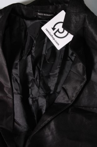 Ανδρικό σακάκι Paco Romano, Μέγεθος M, Χρώμα Μαύρο, Τιμή 4,75 €