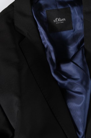 Ανδρικό σακάκι S.Oliver Black Label, Μέγεθος L, Χρώμα Μαύρο, Τιμή 12,42 €