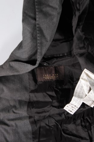 Мъжко сако Zara Man, Размер L, Цвят Сив, Цена 8,19 лв.