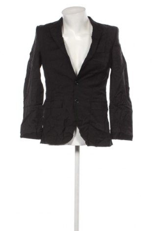 Мъжко сако Zara Man, Размер M, Цвят Черен, Цена 9,75 лв.
