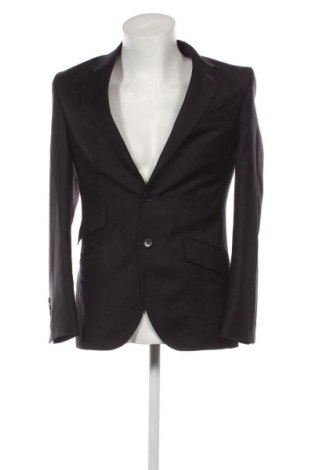 Мъжко сако Zara Man, Размер M, Цвят Черен, Цена 25,35 лв.