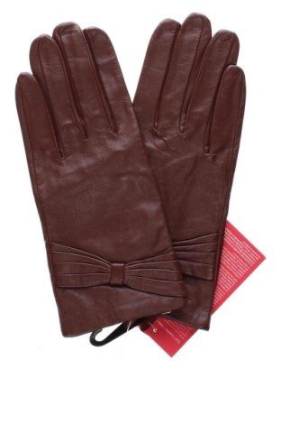 Ръкавици Camaieu, Цвят Кафяв, Цена 29,67 лв.