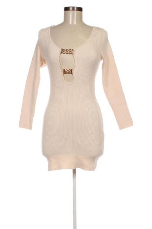 Kleid Bershka, Größe L, Farbe Ecru, Preis 6,88 €