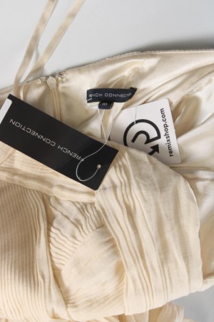 Kleid French Connection, Größe M, Farbe Ecru, Preis 25,06 €