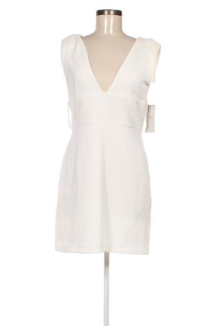 Kleid Zara, Größe L, Farbe Weiß, Preis 16,56 €