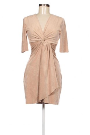 Kleid Zara, Größe S, Farbe Beige, Preis 9,21 €