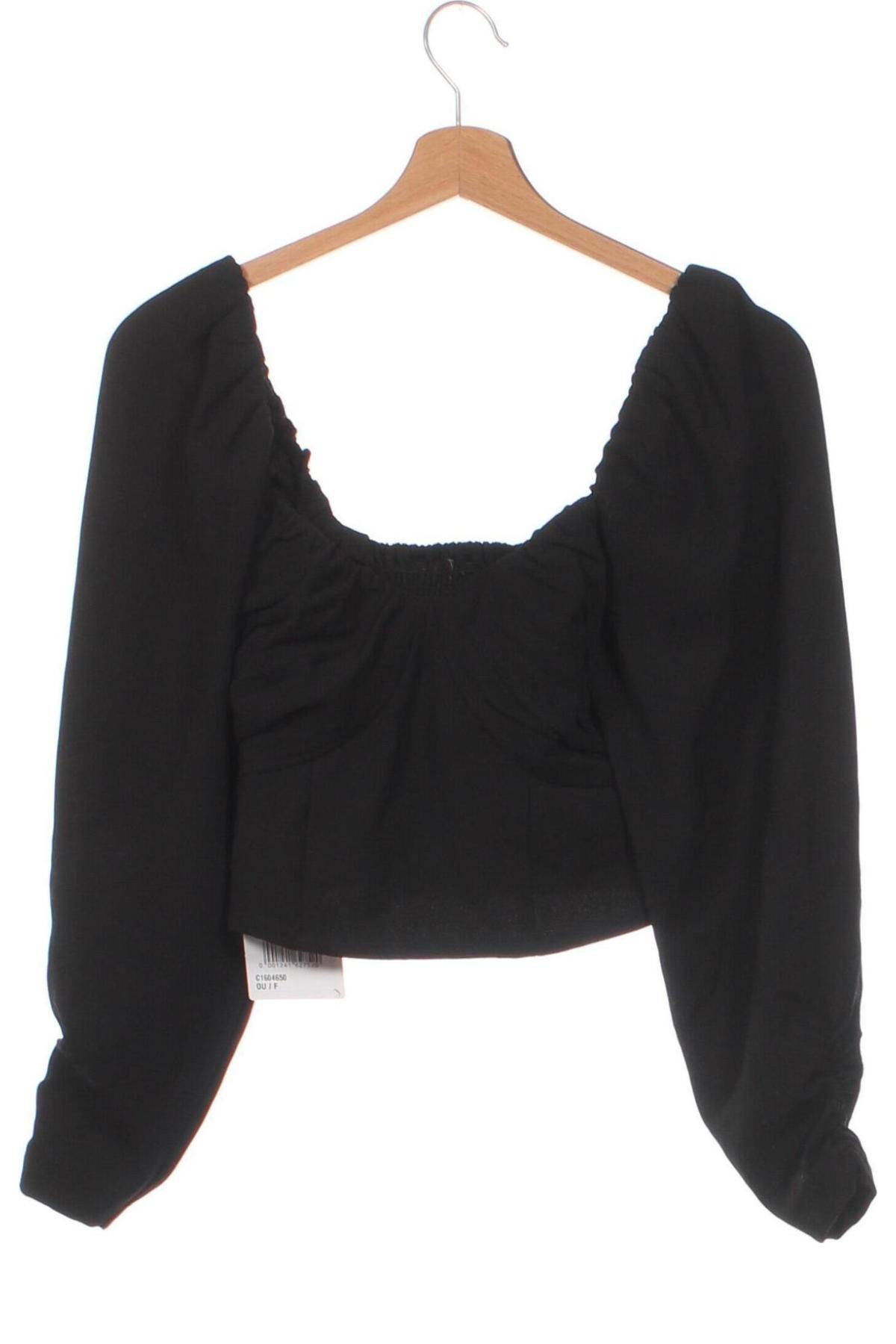 Γυναικεία μπλούζα, Μέγεθος XS, Χρώμα Μαύρο, Τιμή 15,98 €