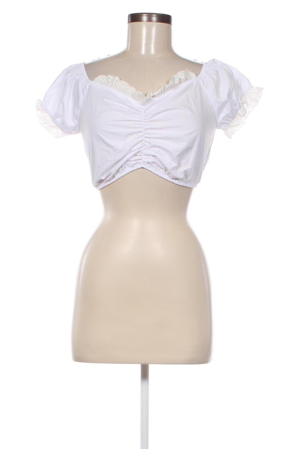 Дамска блуза, Размер S, Цвят Бял, Цена 31,00 лв.