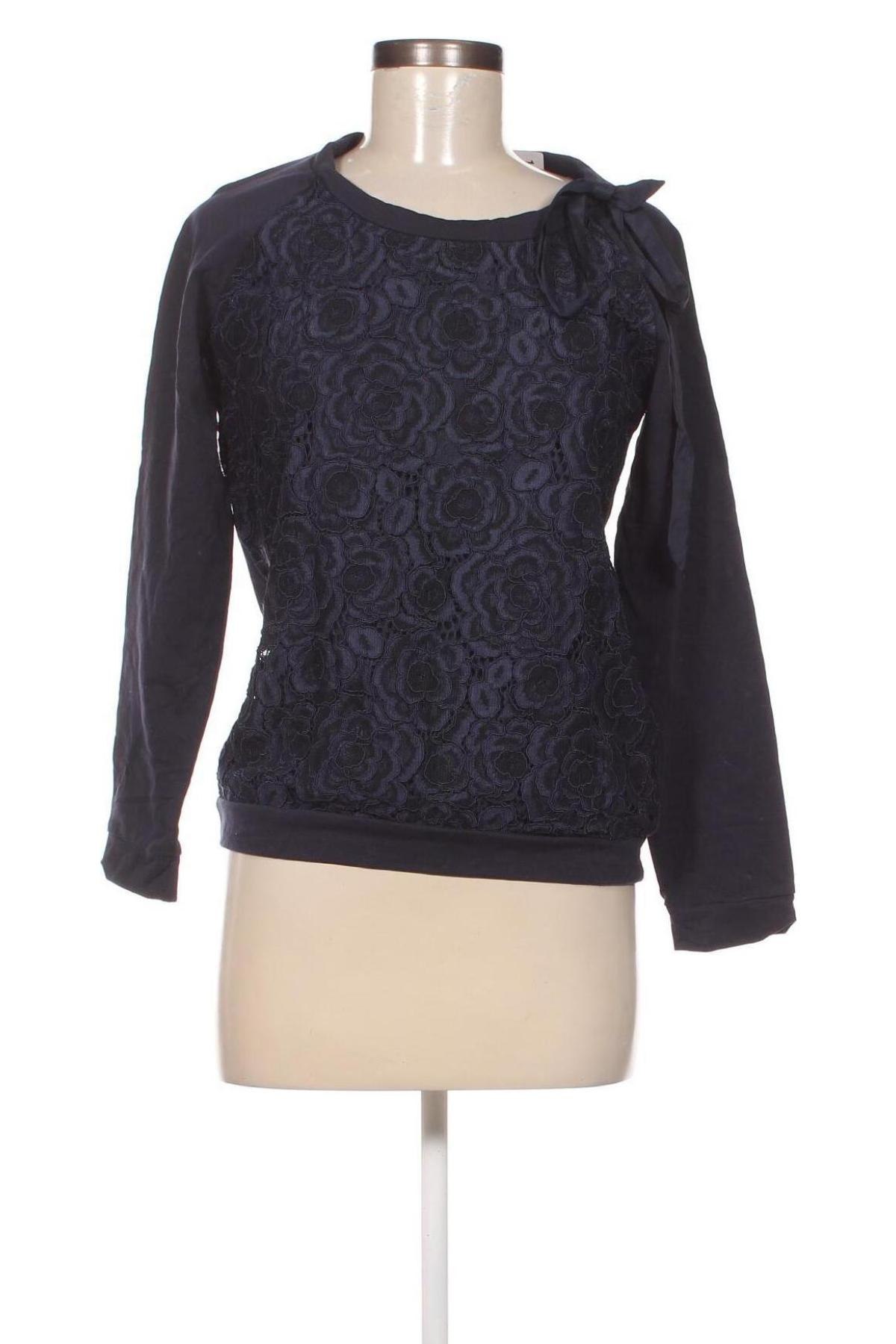 Γυναικεία μπλούζα Atmos Fashion, Μέγεθος XS, Χρώμα Μπλέ, Τιμή 2,08 €