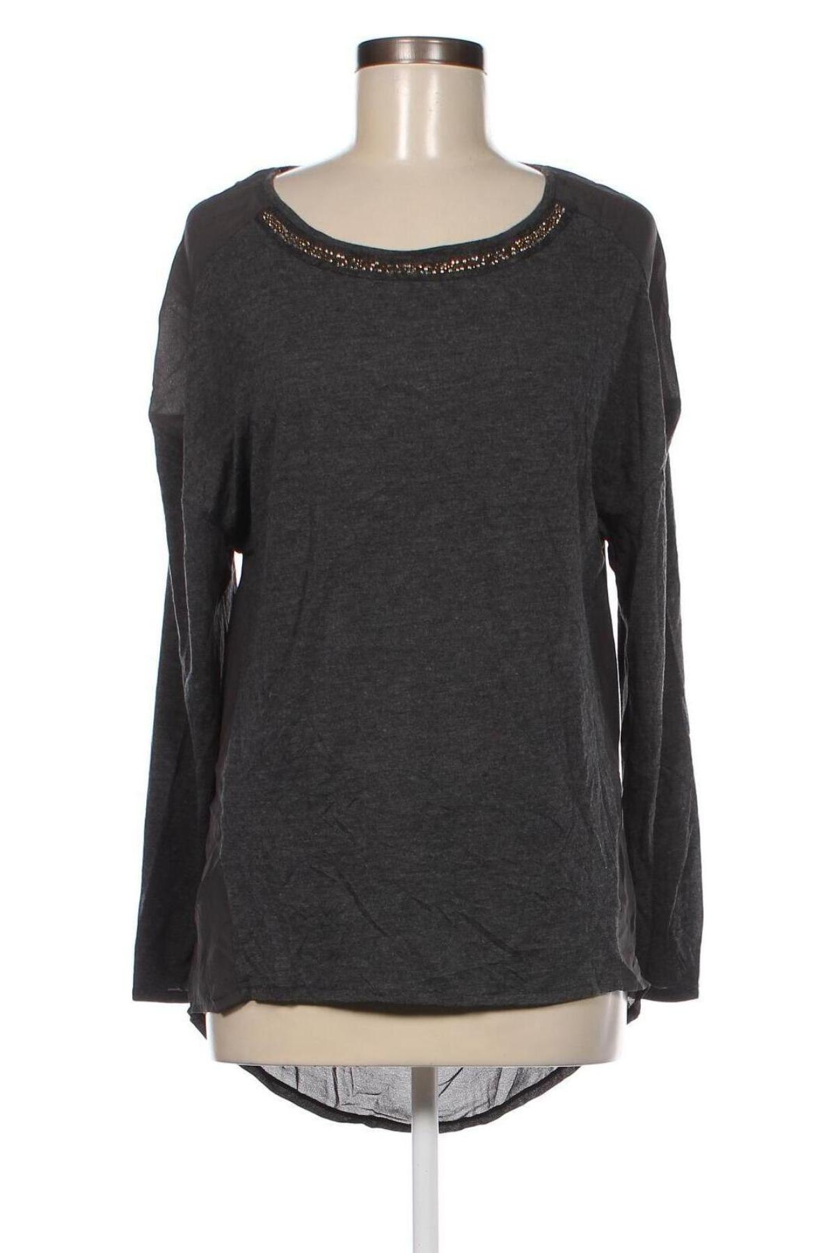 Damen Shirt Sisley, Größe L, Farbe Grau, Preis 16,70 €