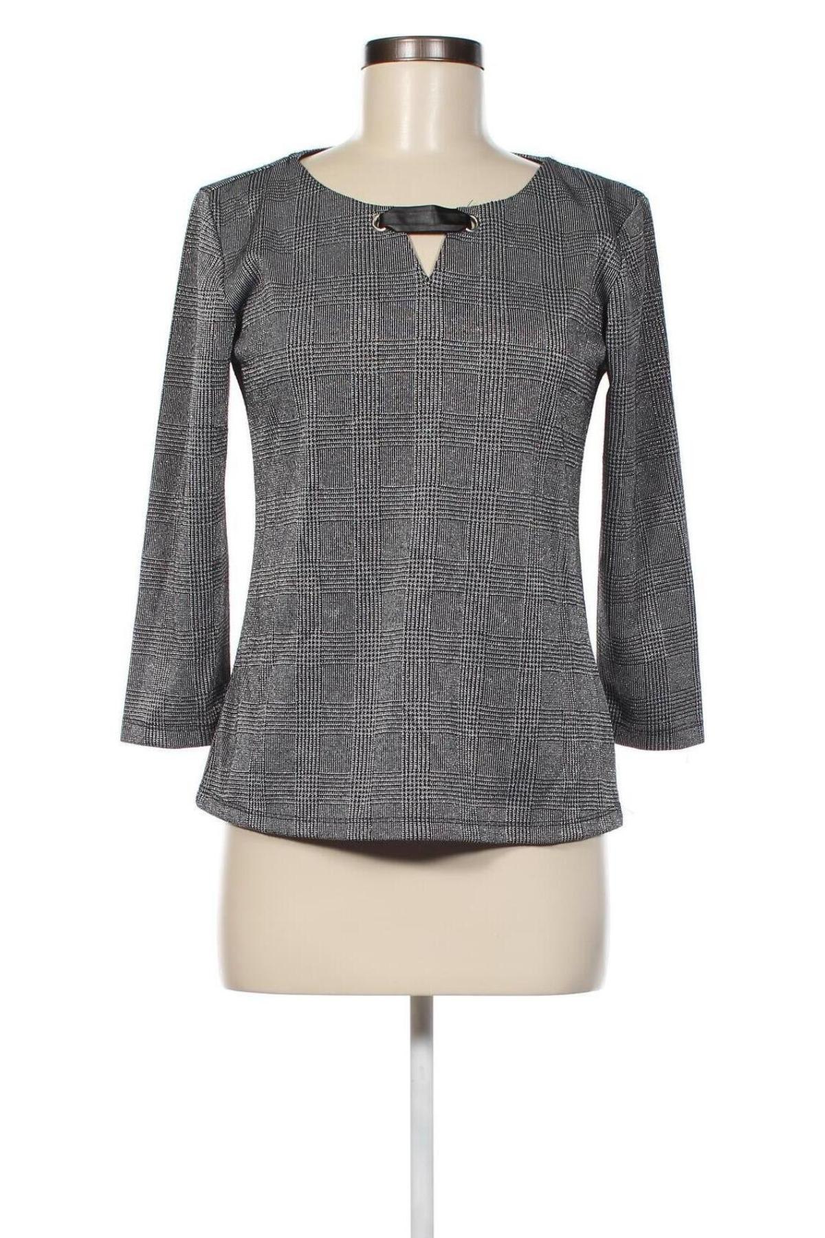 Дамска блуза Suzy Shier, Размер S, Цвят Сив, Цена 3,04 лв.