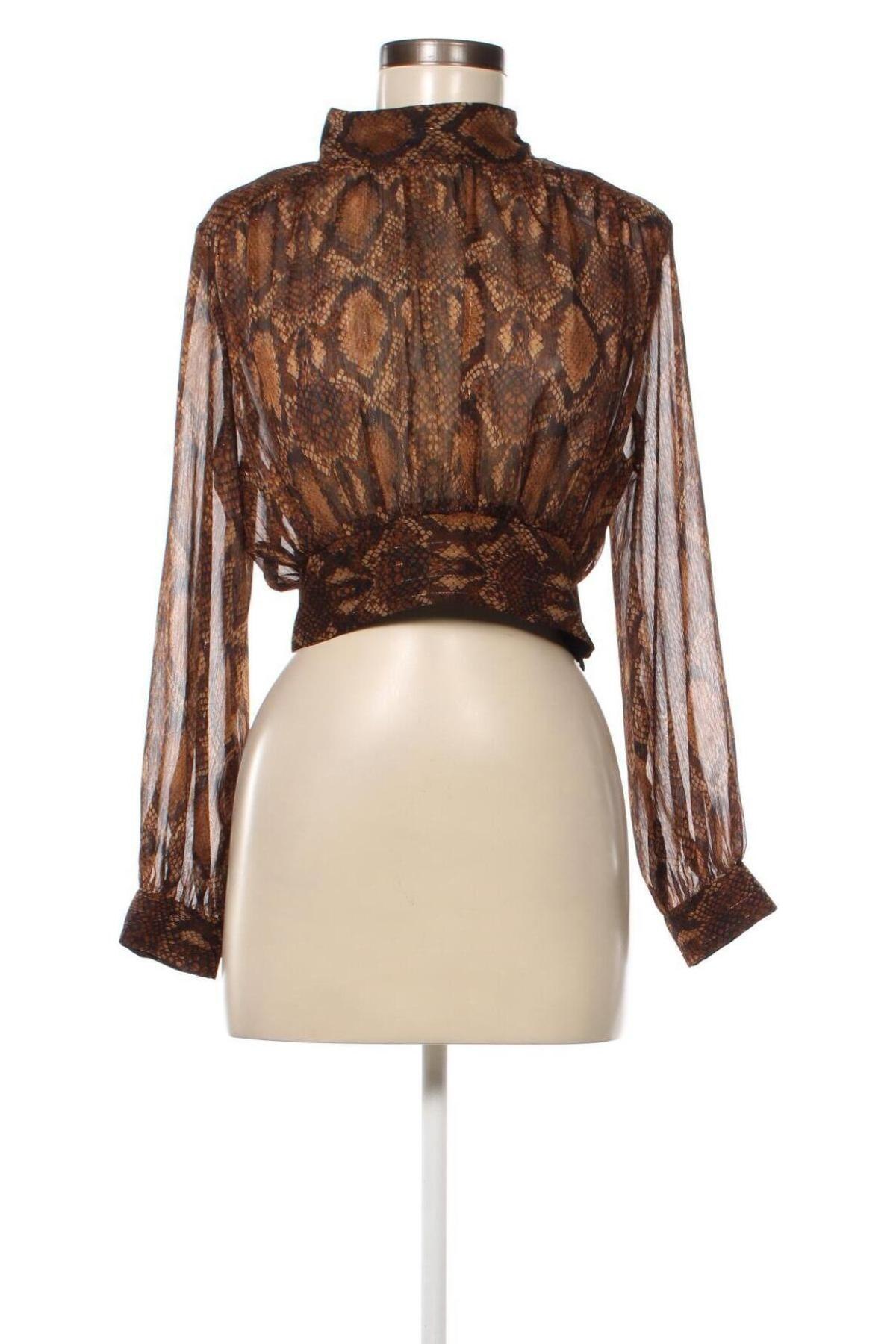 Дамска блуза Zara, Размер M, Цвят Многоцветен, Цена 33,00 лв.