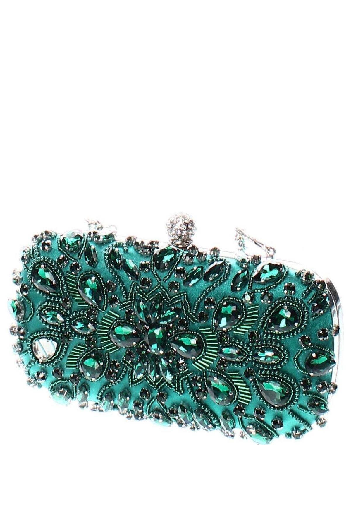 Γυναικεία τσάντα Mascara, Χρώμα Πράσινο, Τιμή 28,95 €