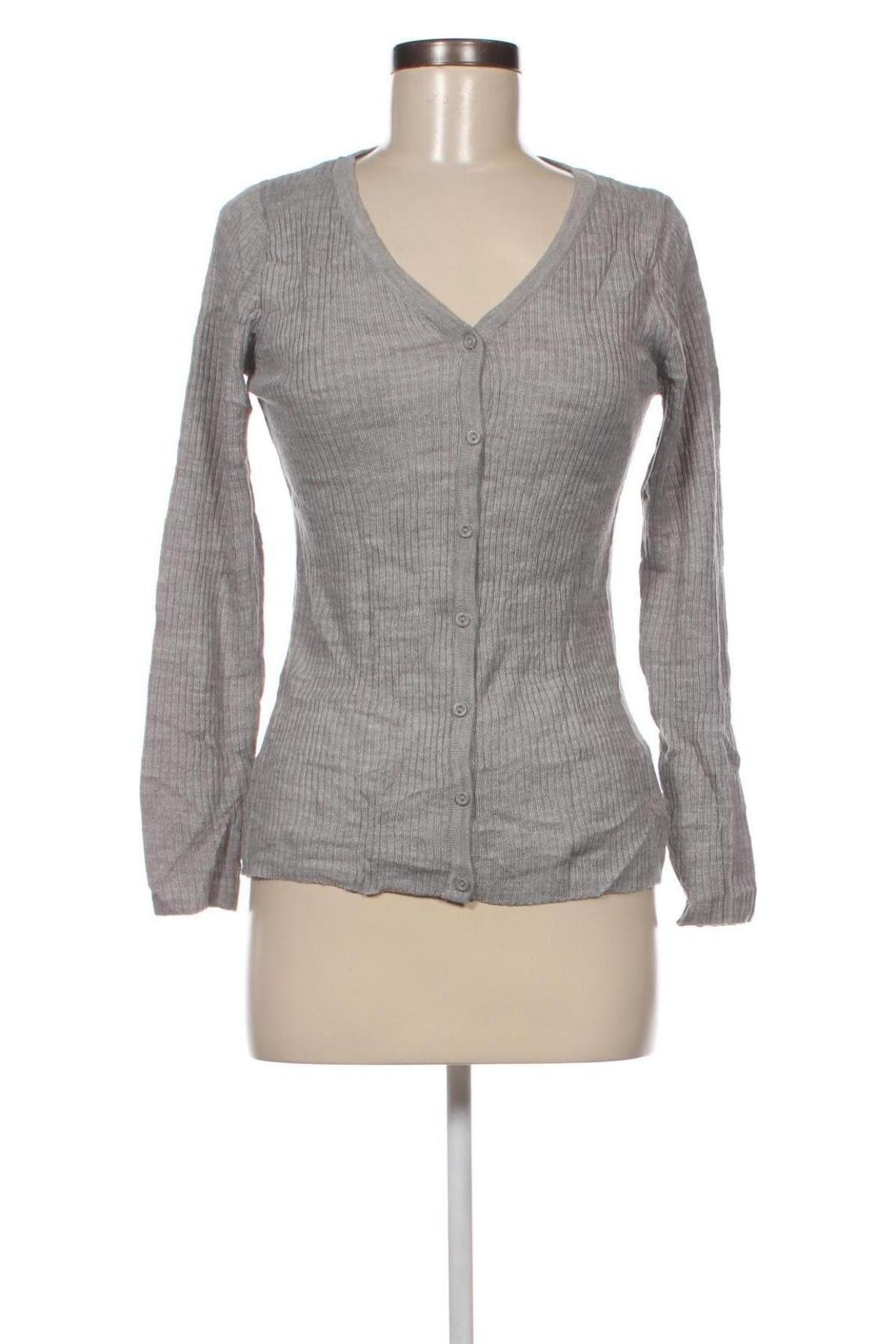 Damen Strickjacke, Größe M, Farbe Grau, Preis 2,42 €