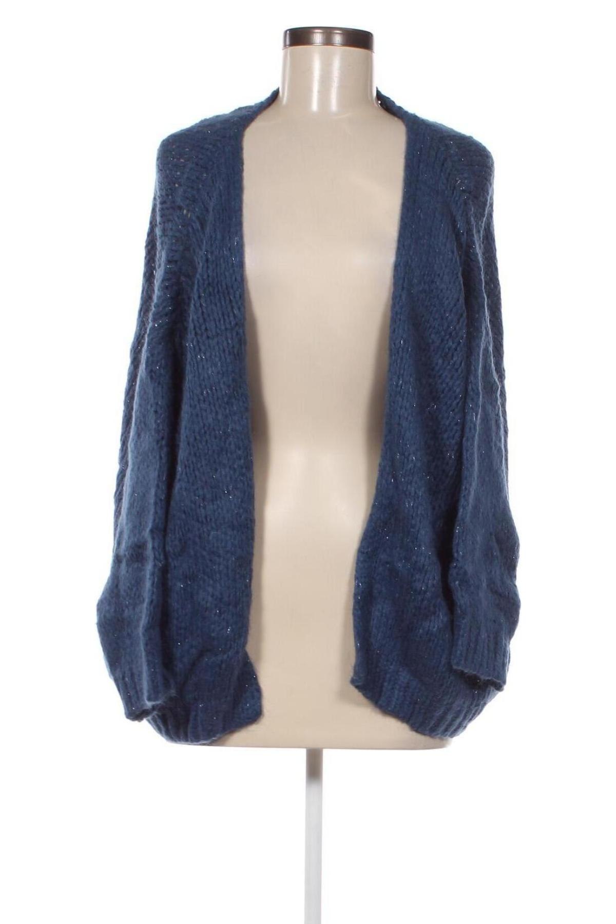 Damen Strickjacke, Größe M, Farbe Blau, Preis 2,42 €