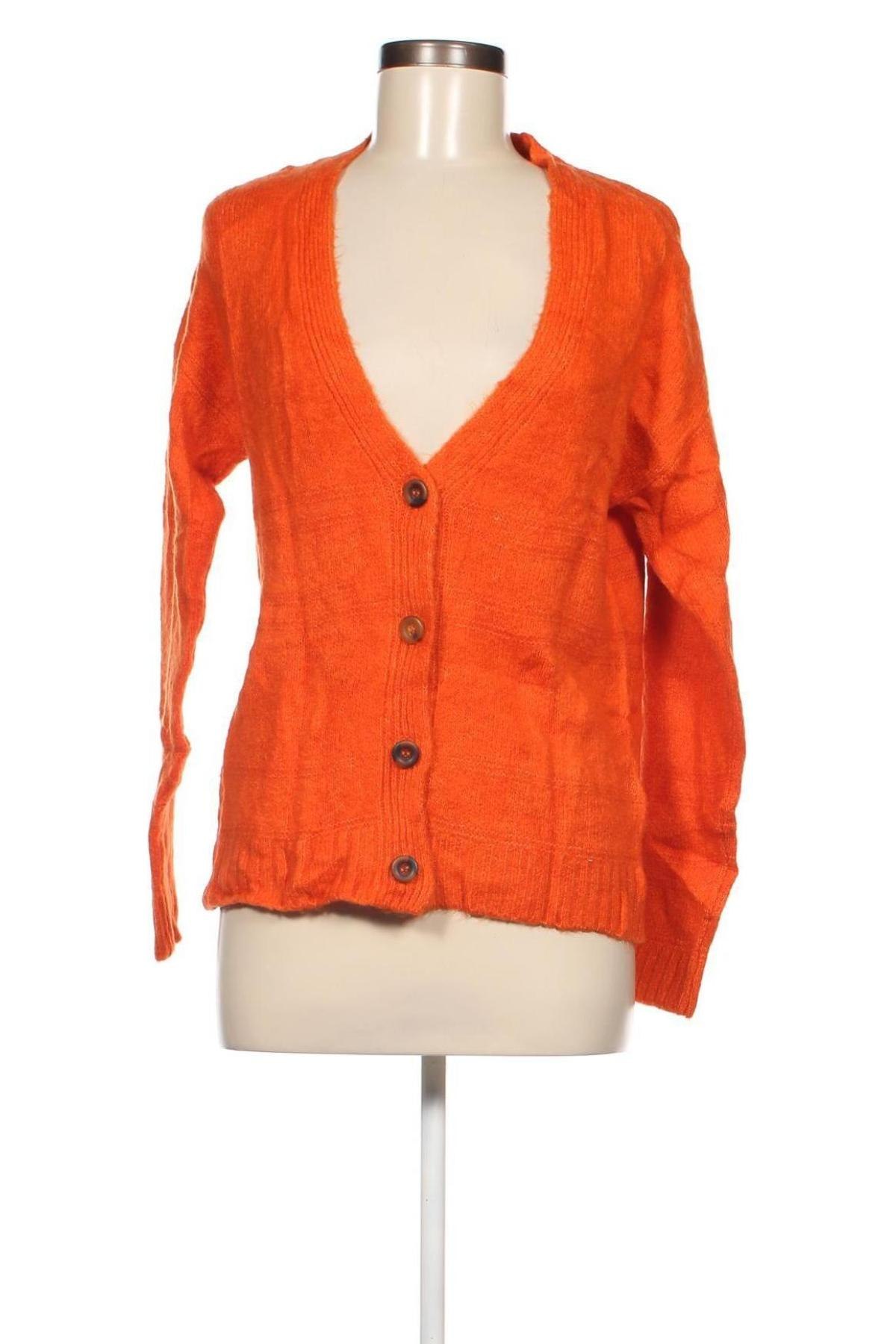 Damen Strickjacke Ada, Größe M, Farbe Orange, Preis 23,66 €