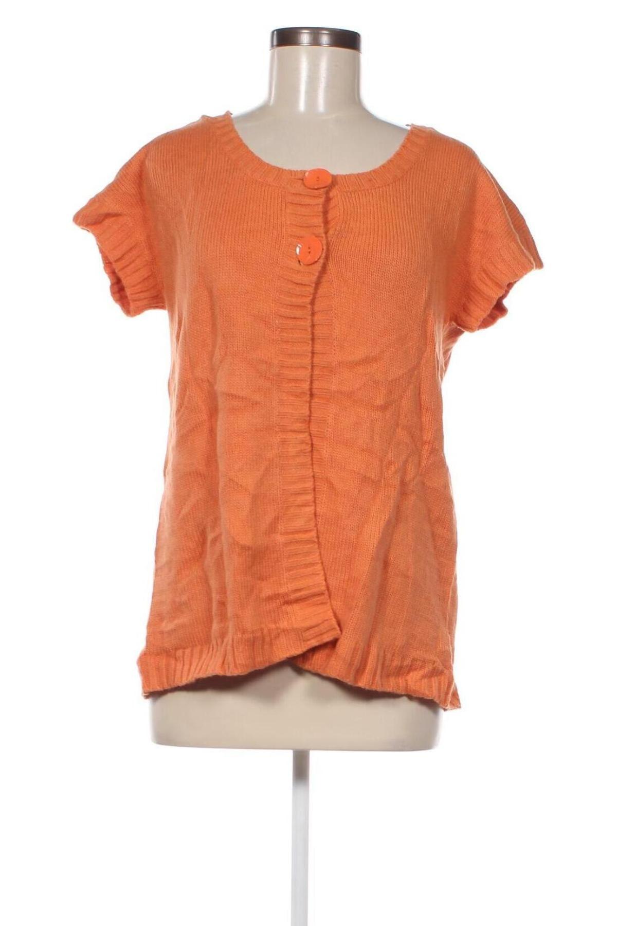 Γυναικεία ζακέτα Anne Weyburn, Μέγεθος M, Χρώμα Πορτοκαλί, Τιμή 1,97 €