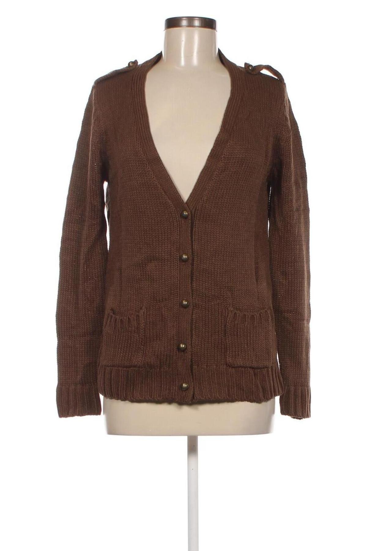 Damen Strickjacke Zara Knitwear, Größe M, Farbe Beige, Preis 2,37 €