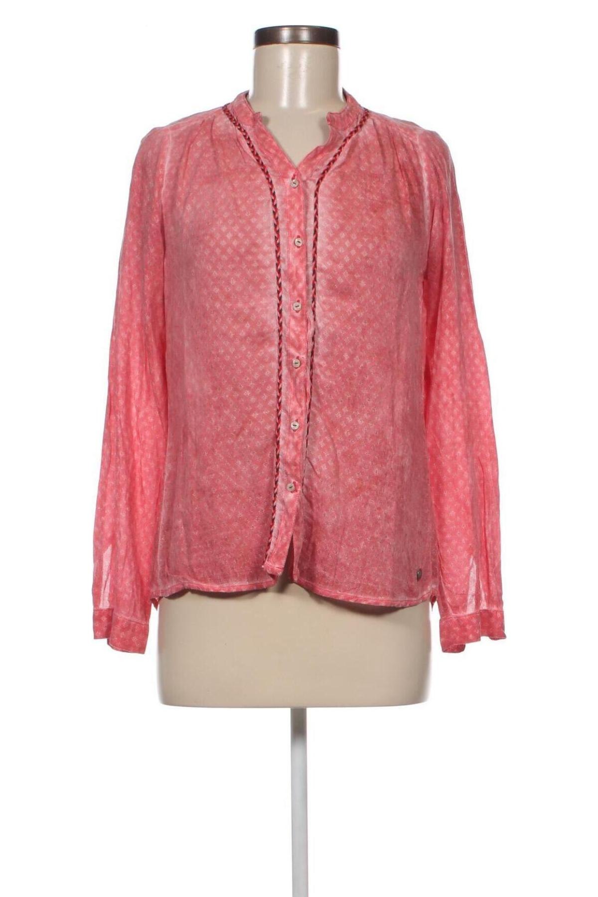 Γυναικείο πουκάμισο Garcia Jeans, Μέγεθος S, Χρώμα Ρόζ , Τιμή 3,42 €