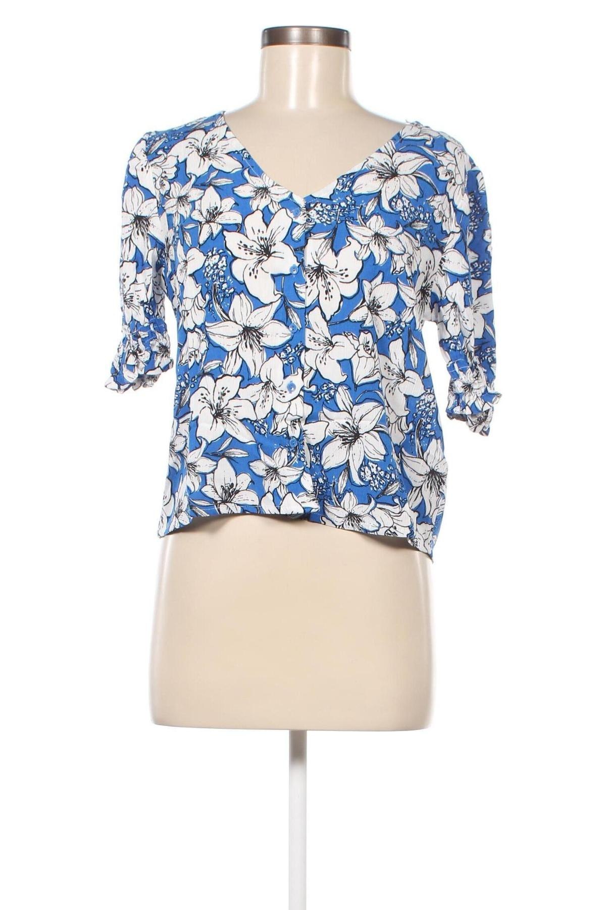 Γυναικείο πουκάμισο ONLY, Μέγεθος XXS, Χρώμα Πολύχρωμο, Τιμή 4,54 €