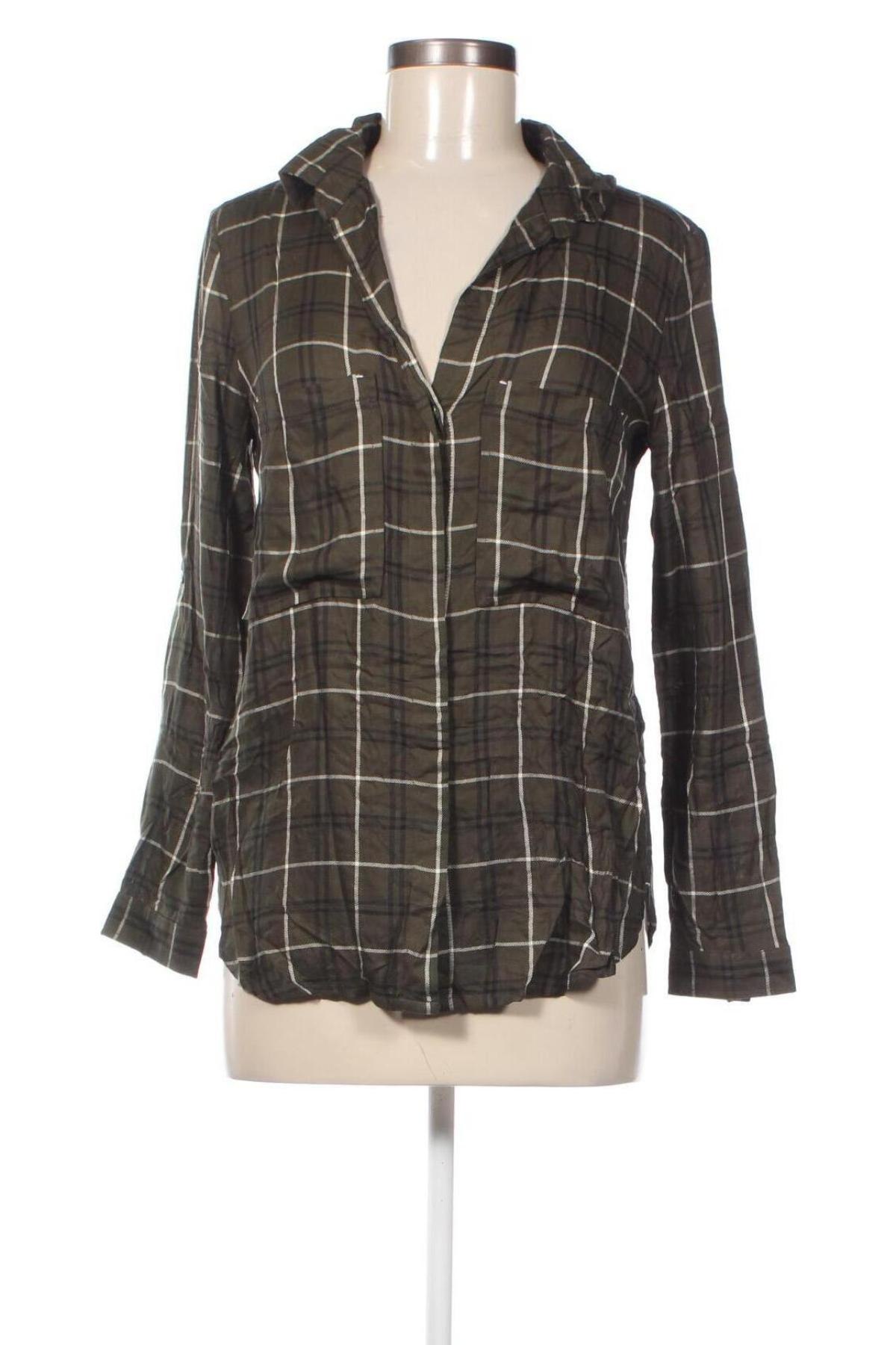 Γυναικείο πουκάμισο Promod, Μέγεθος XS, Χρώμα Πολύχρωμο, Τιμή 1,63 €