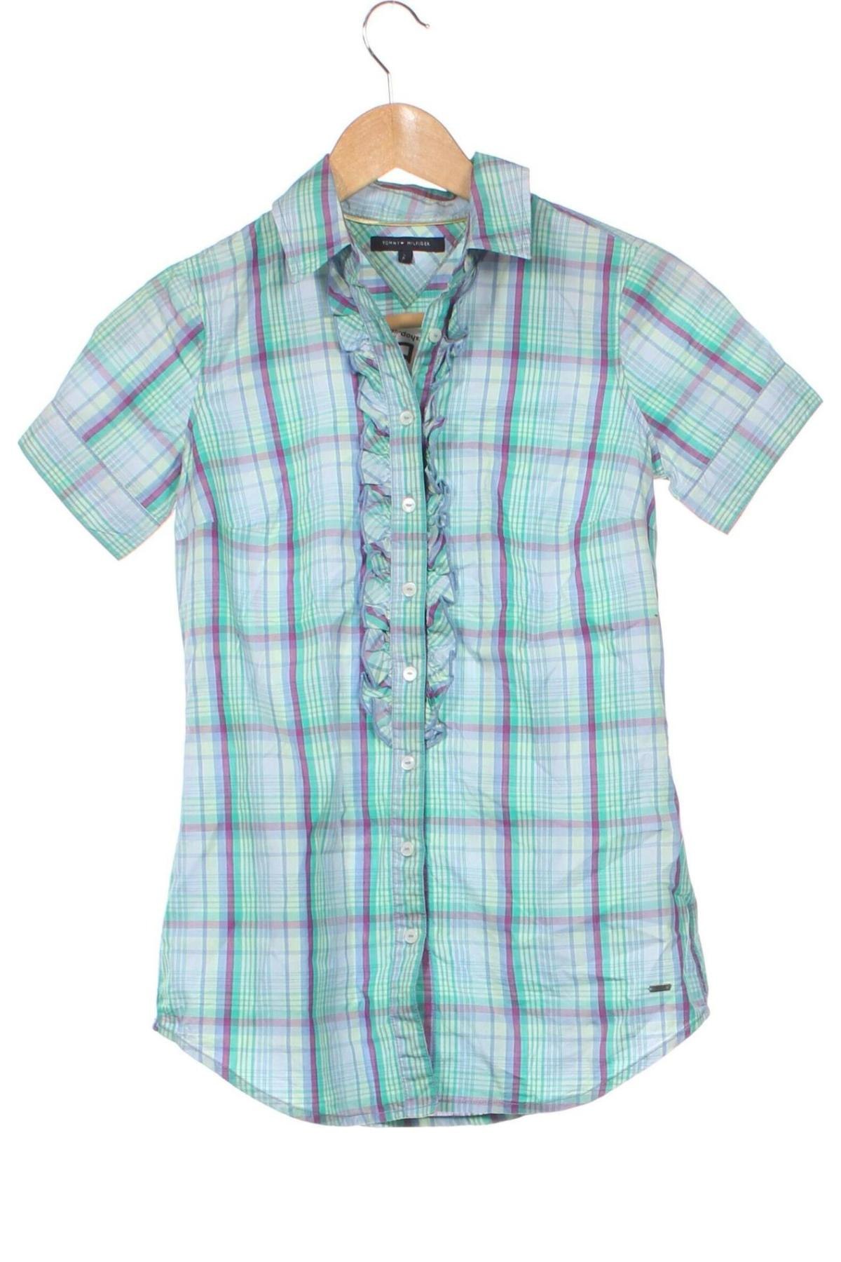 Дамска риза Tommy Hilfiger, Размер XS, Цвят Многоцветен, Цена 9,18 лв.