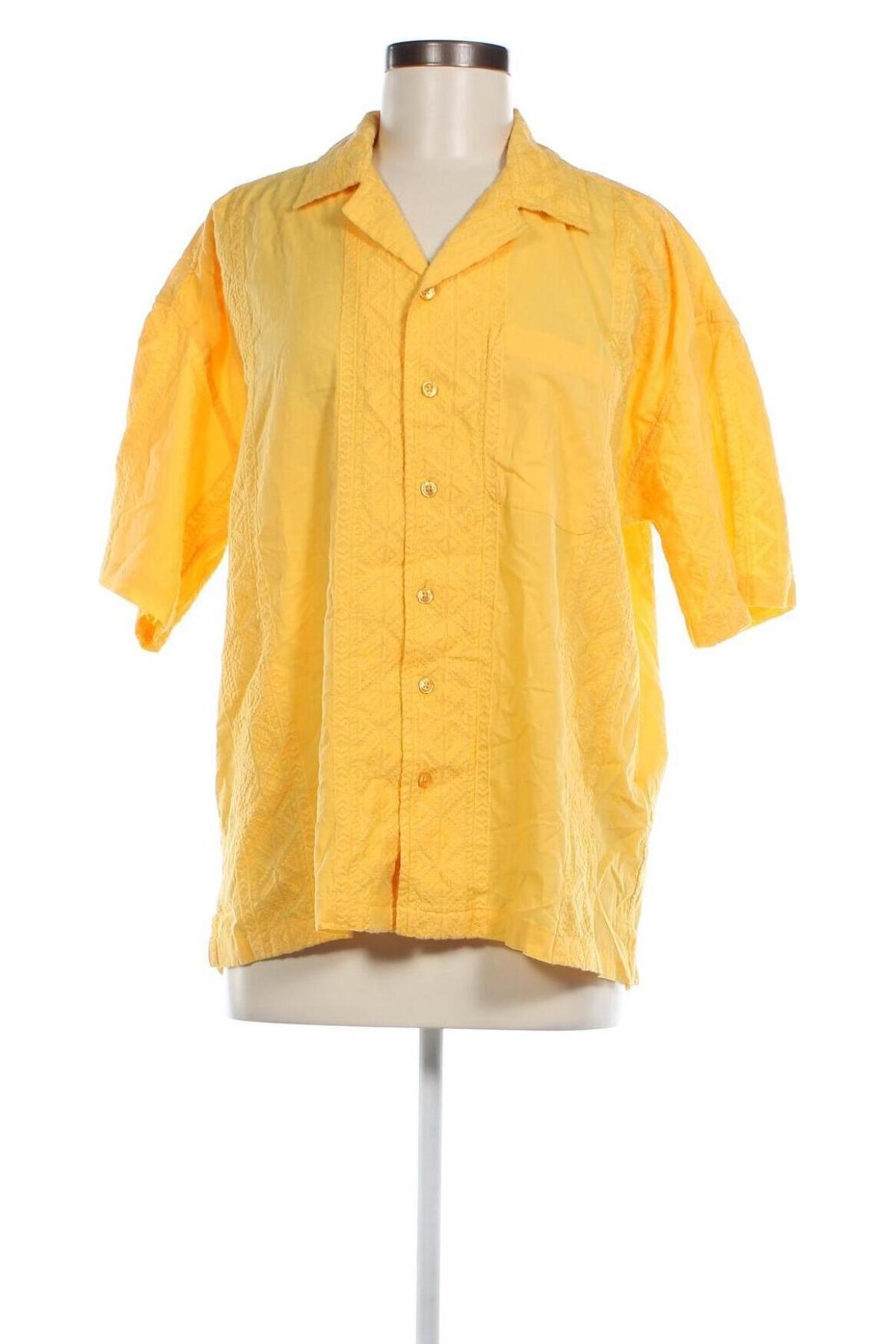 Γυναικείο πουκάμισο Urban Outfitters, Μέγεθος S, Χρώμα Κίτρινο, Τιμή 7,42 €