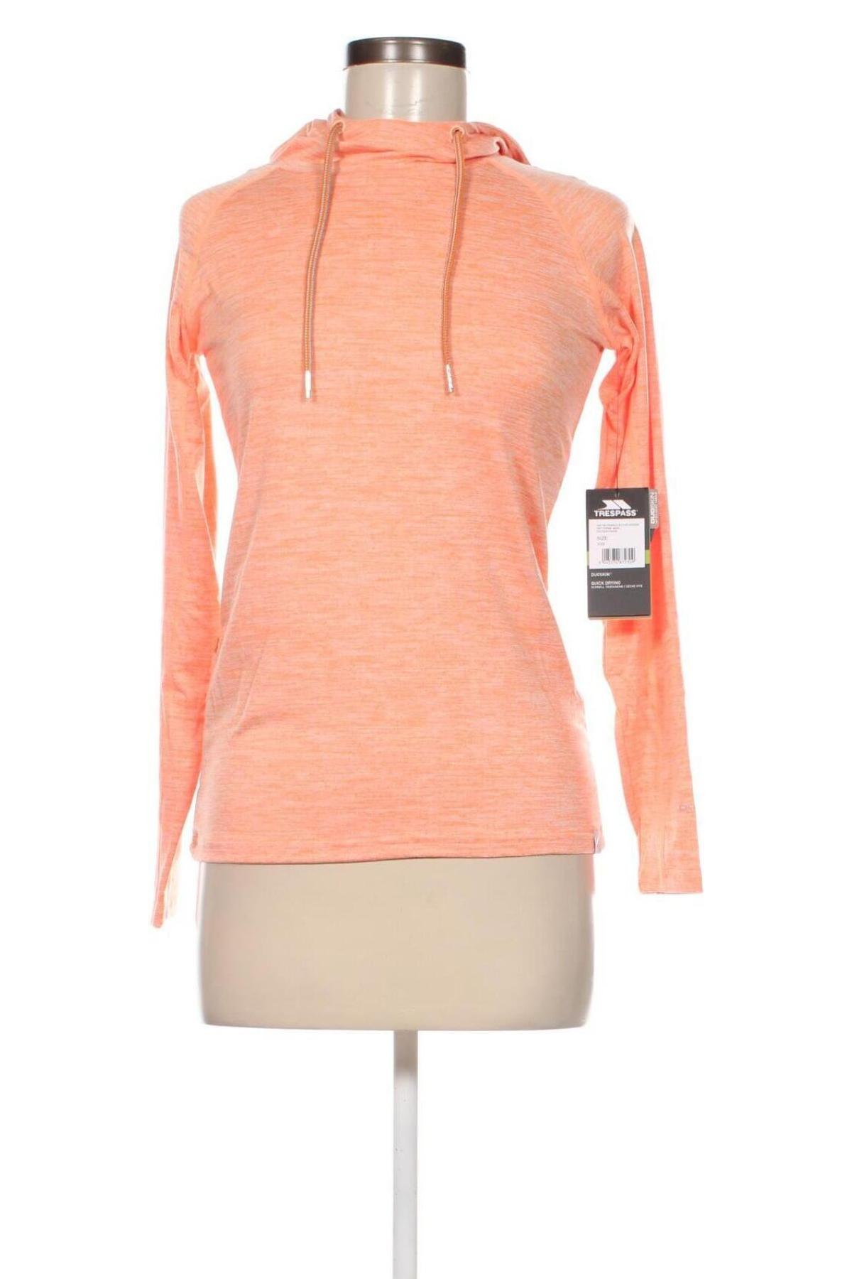 Damen Sport Shirt Trespass, Größe XXS, Farbe Orange, Preis 8,96 €