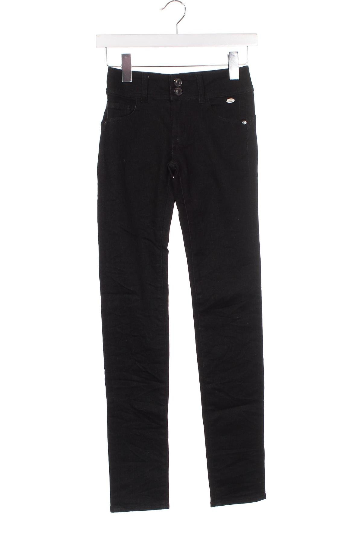 Damen Jeans DDP, Größe XXS, Farbe Schwarz, Preis 6,99 €