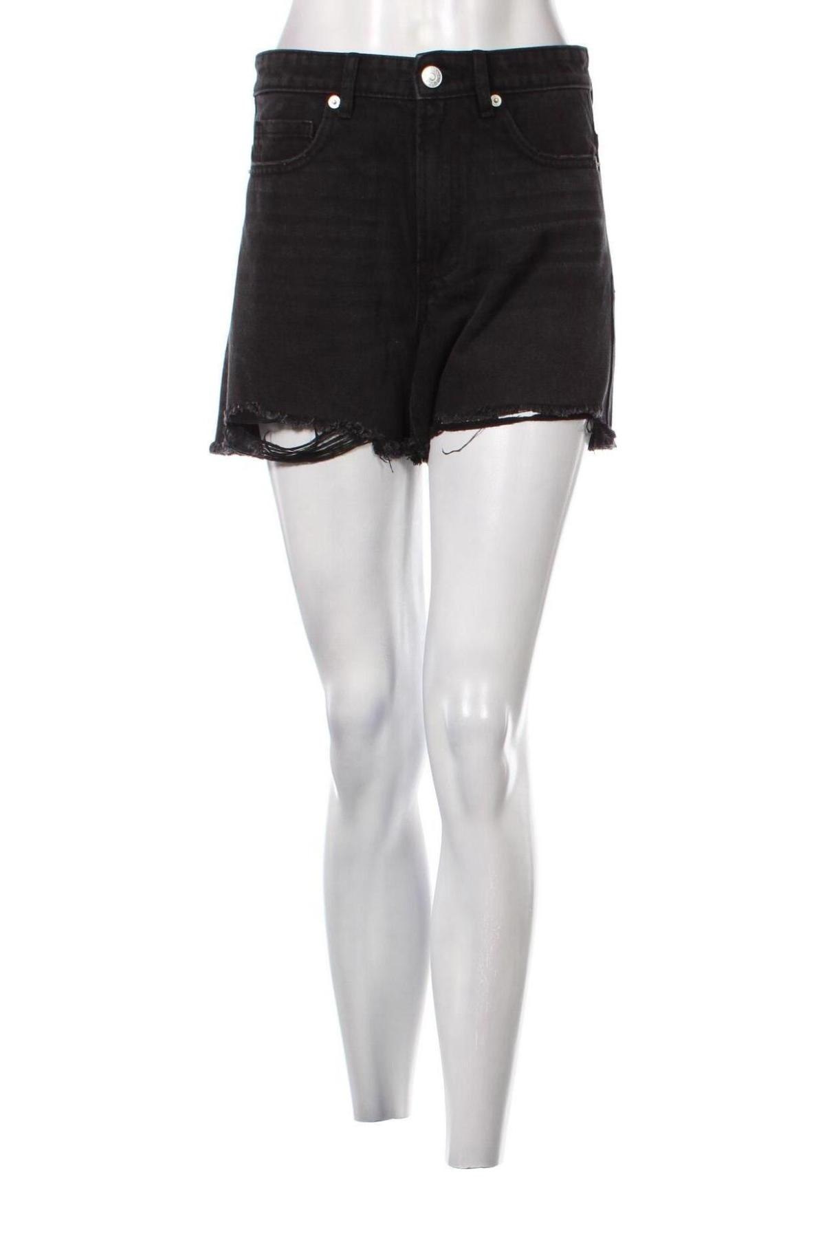 Γυναικείο κοντό παντελόνι Mango, Μέγεθος M, Χρώμα Μαύρο, Τιμή 20,62 €