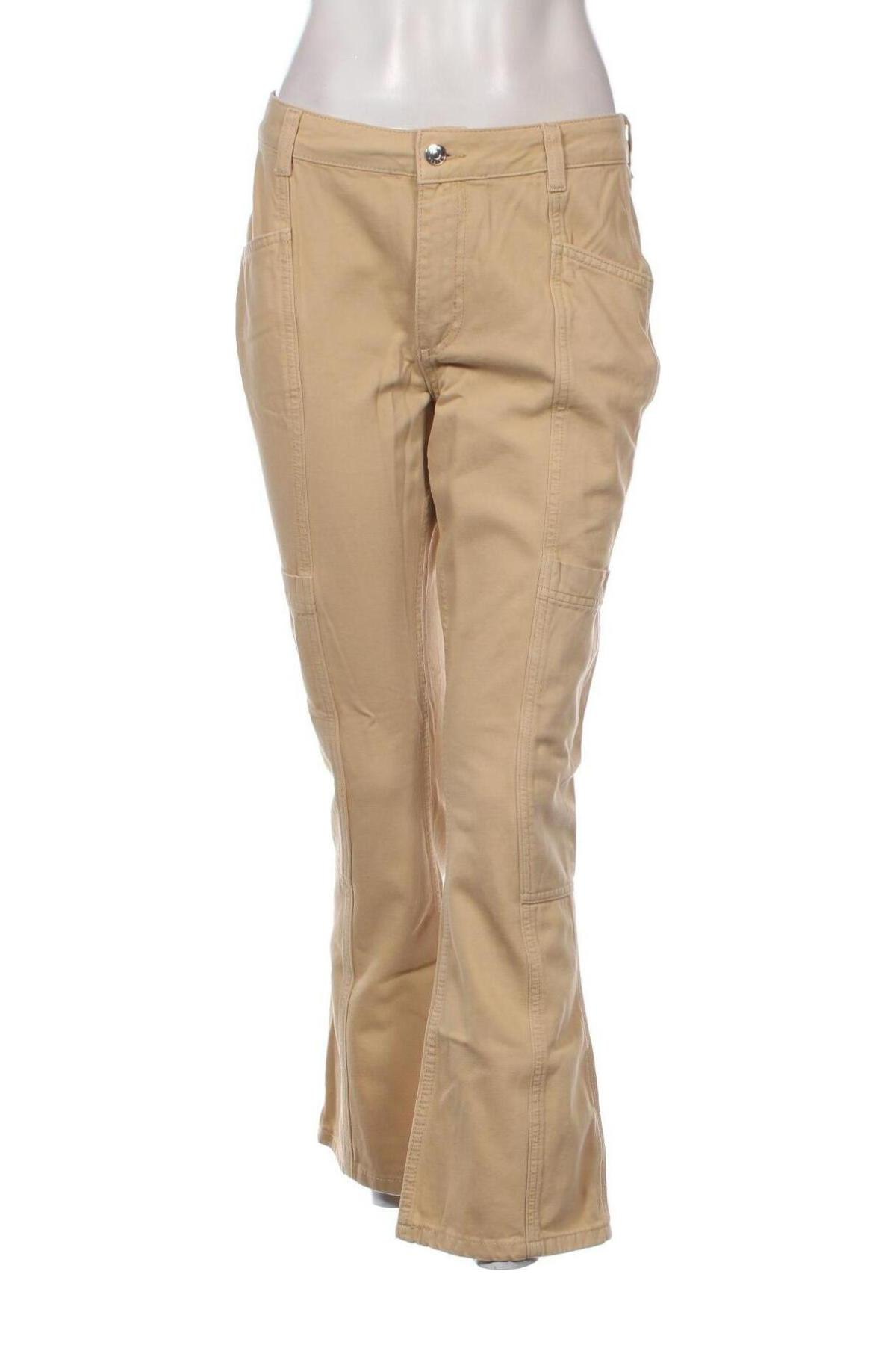 Дамски панталон ASOS, Размер M, Цвят Бежов, Цена 14,79 лв.