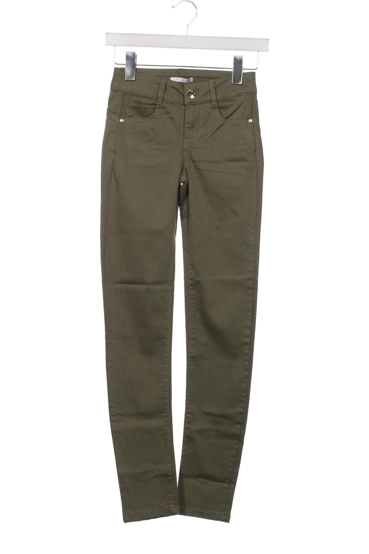 Pantaloni de femei LPB Les P'tites Bombes, Mărime XS, Culoare Verde, Preț 286,18 Lei