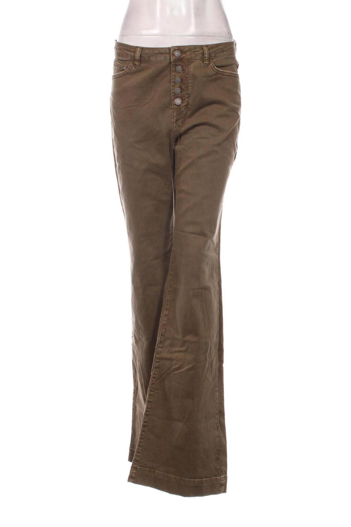 Дамски панталон Mango, Размер M, Цвят Кафяв, Цена 15,64 лв.