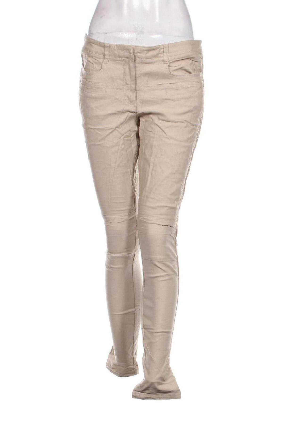 Γυναικείο παντελόνι Marc Aurel, Μέγεθος L, Χρώμα  Μπέζ, Τιμή 3,36 €