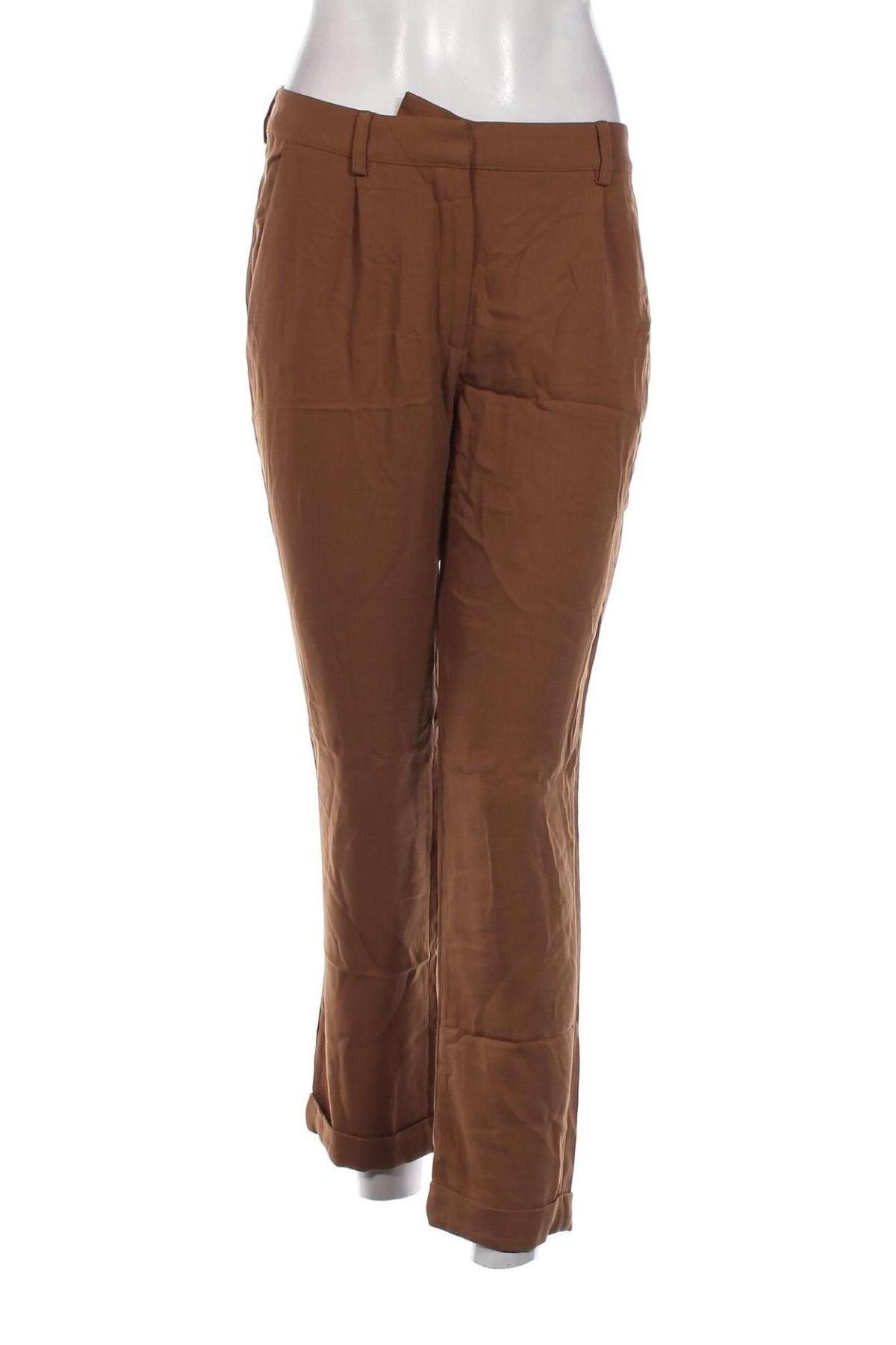 Pantaloni de femei Nikkie, Mărime S, Culoare Bej, Preț 161,18 Lei