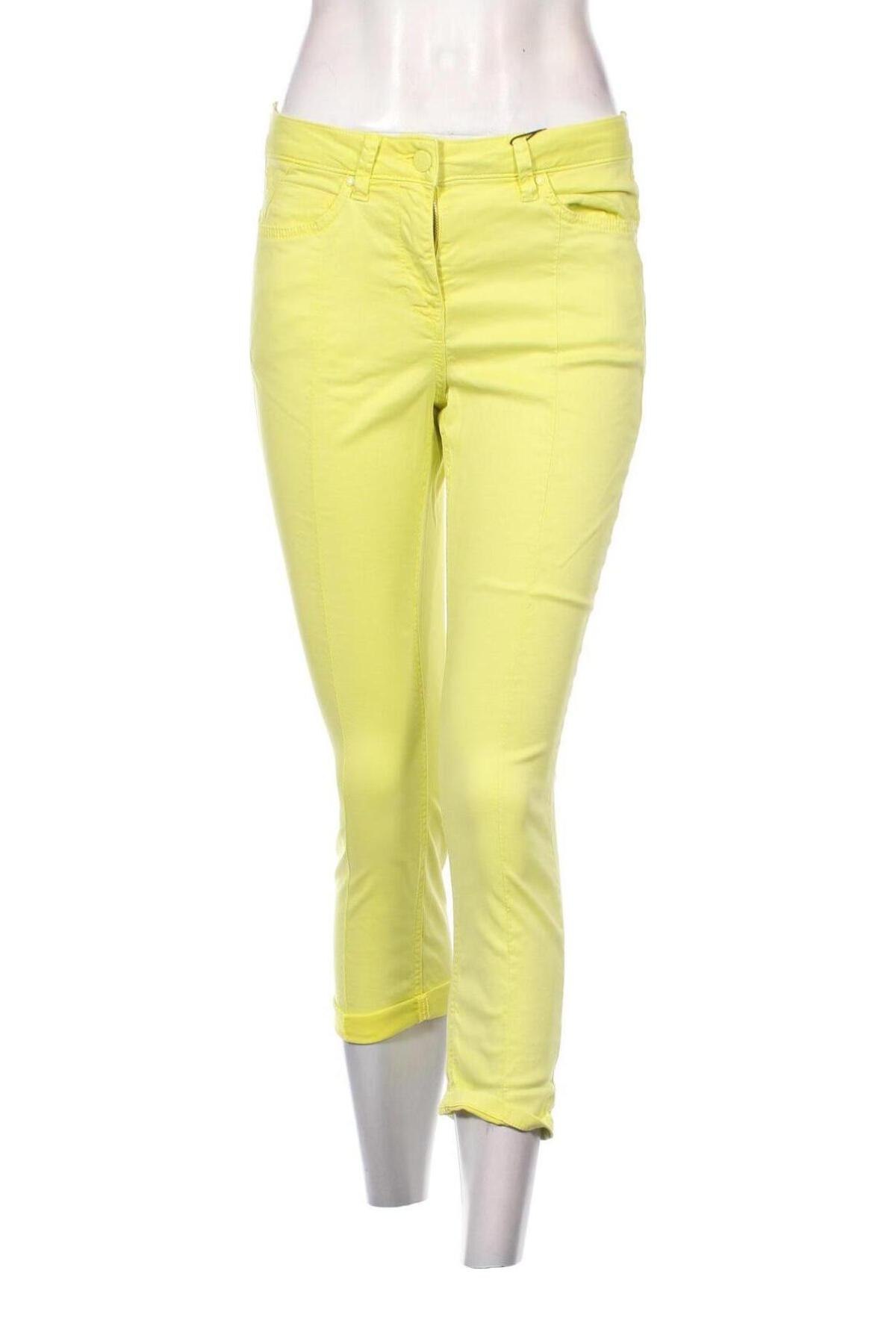 Дамски панталон Sandwich_, Размер XS, Цвят Жълт, Цена 23,36 лв.