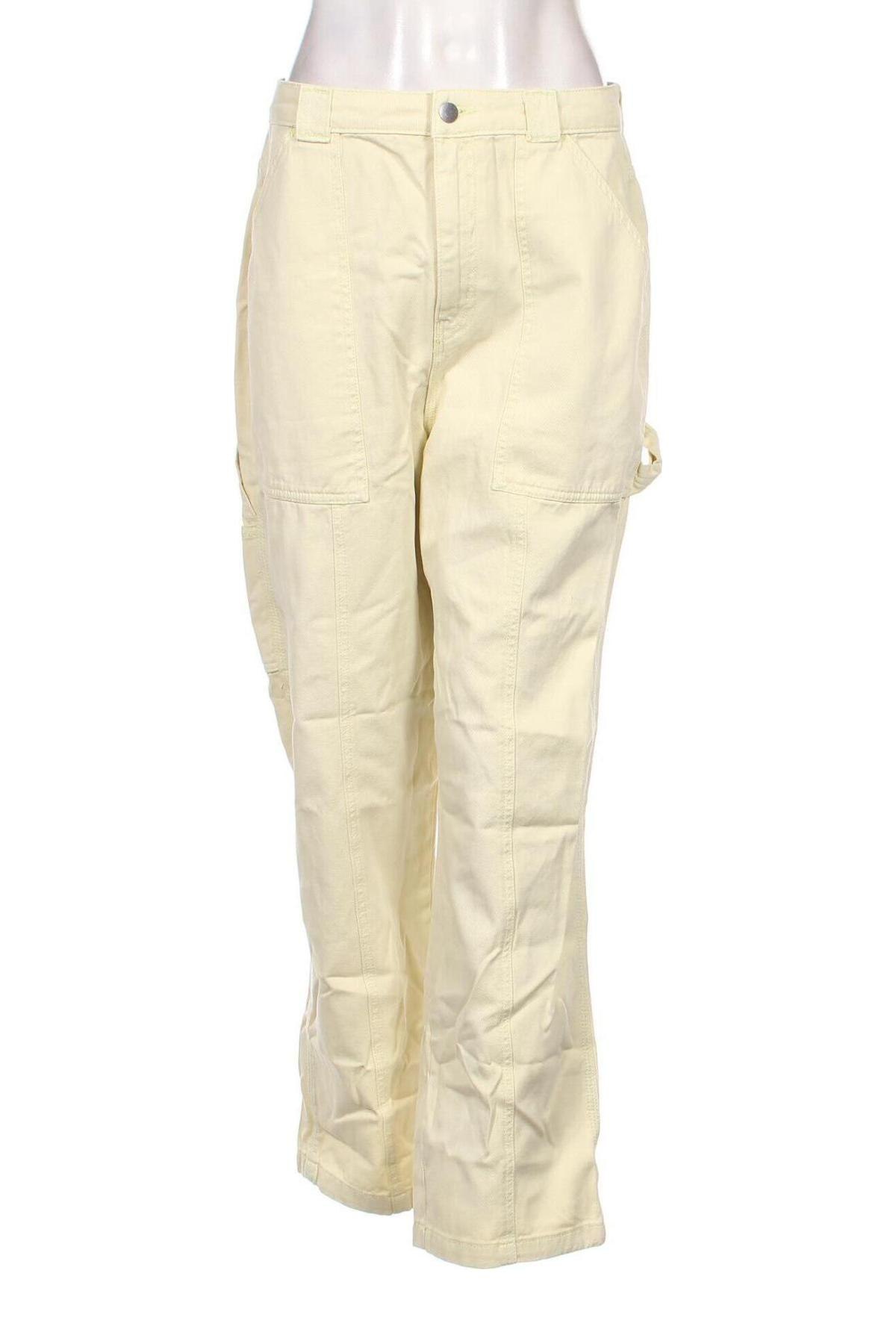 Дамски панталон Topshop, Размер M, Цвят Жълт, Цена 10,44 лв.