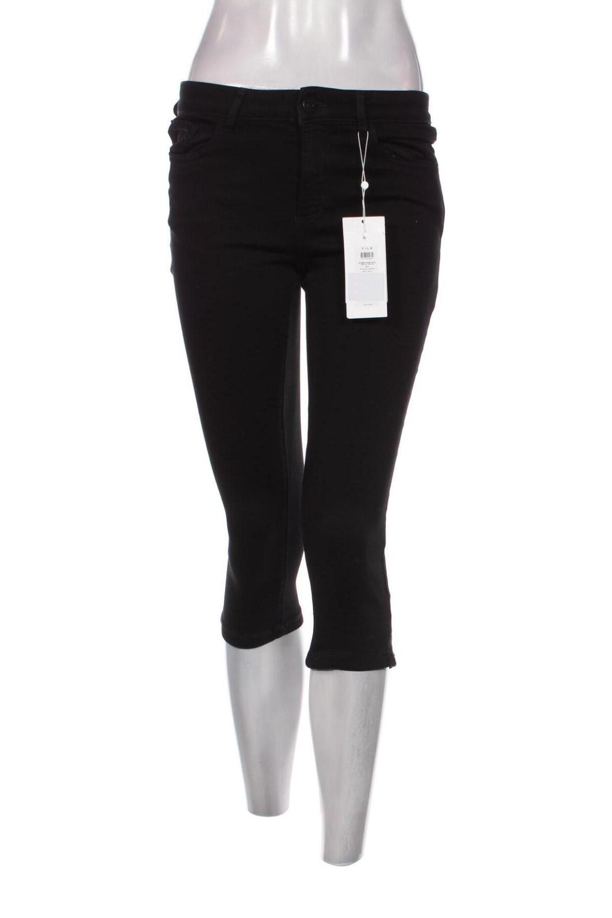 Pantaloni de femei VILA, Mărime M, Culoare Negru, Preț 46,18 Lei